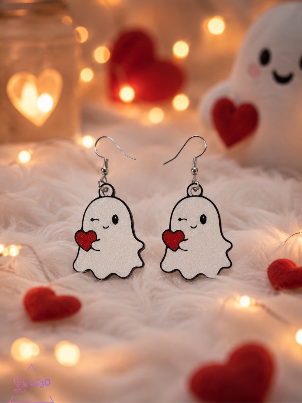 Ghost In Love Earrings